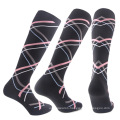 Customized Knee High Cycling Sport Compression Socks For Men Women